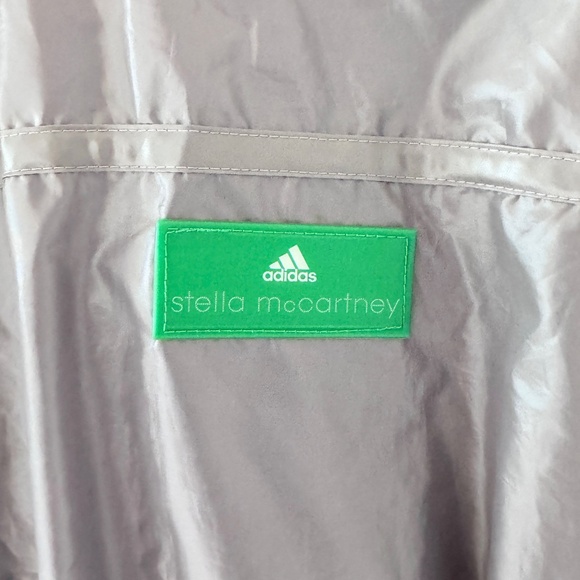 Adidas by Stella McCartney Running Jacket Windbreaker Grey XS - Picture 5 of 6